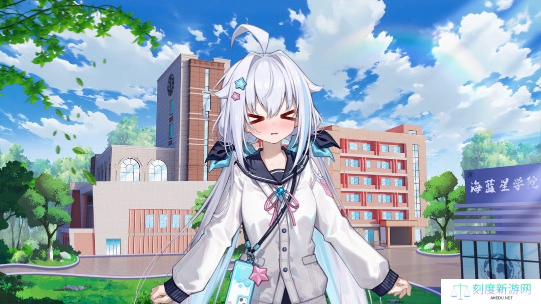 国产文字冒险Galgame《海蓝星之梦》Steam页面开放 年内发售