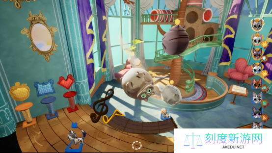 《奇喵派对》试玩版现已在Steam新品节上线，带你体验喵星人竞速跑酷的欢乐时光！