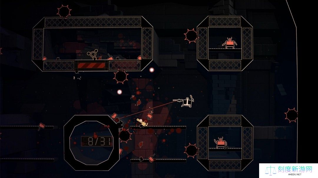 硬核平台跳跃游戏《Shotgun Cop Man》Steam页面开放 发售日待定