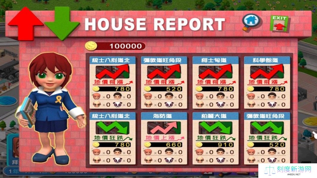 光谱大富翁作品《香港地产王》Steam页面上线 4月3日推出